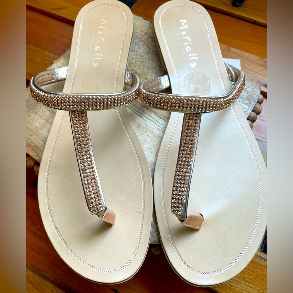 Mariella Rhinestone Sandals